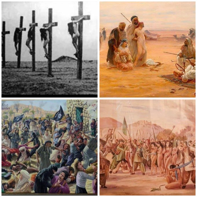 Since the 7th century, they have captured and raped Armenian, Hindus, Yazidi, Persians, Assyrians, Christian, and Jews women. Today, Israel taught them that era of the captivity and rape is over.