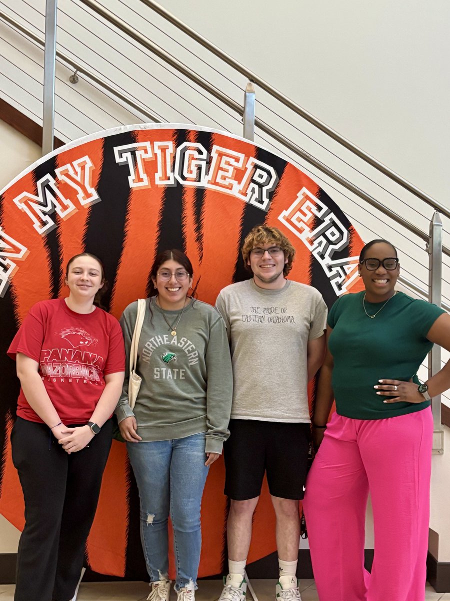 EOSC GEAR UP recently hosted motivational events at EOSC: McAlester and East Central University in Ada for GEAR UP students and community members. Dr. Taylor encouraged attendees to chart their path forward and believe in themselves despite obstacles. 

#EOSCGEARUP #GEARUPWORKS