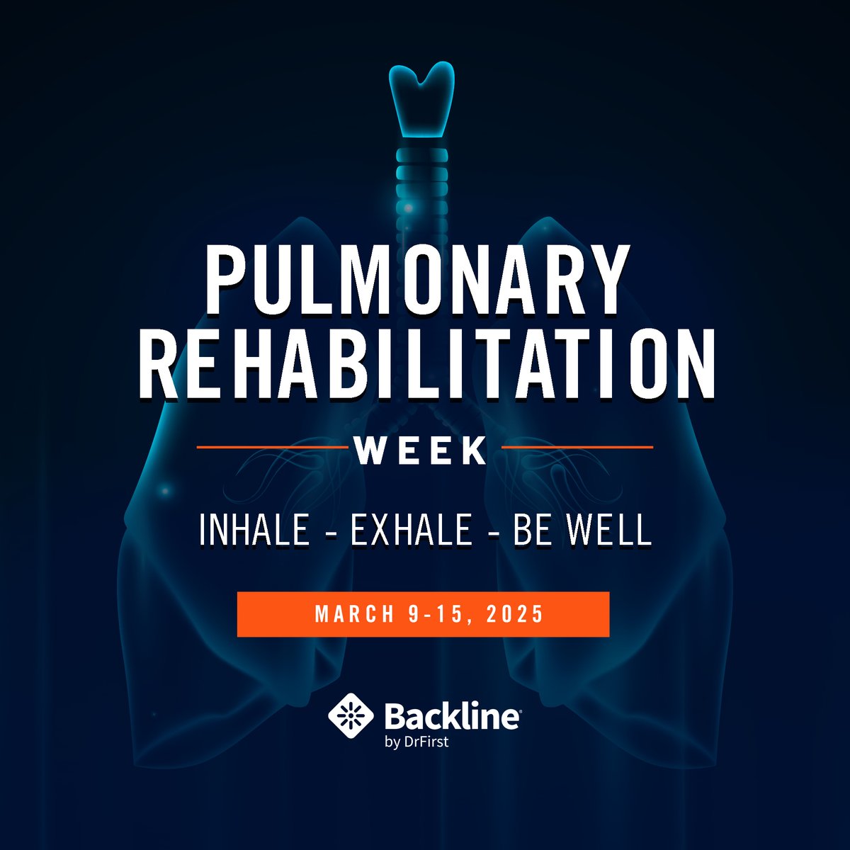 ❤️ We're proud to recognize Pulmonary Rehabilitation Week, a time to honor the incredible work of respiratory therapists, healthcare providers, and individuals living with respiratory conditions. #BreatheStrong #BacklineCares #PulmonaryRehabWeek