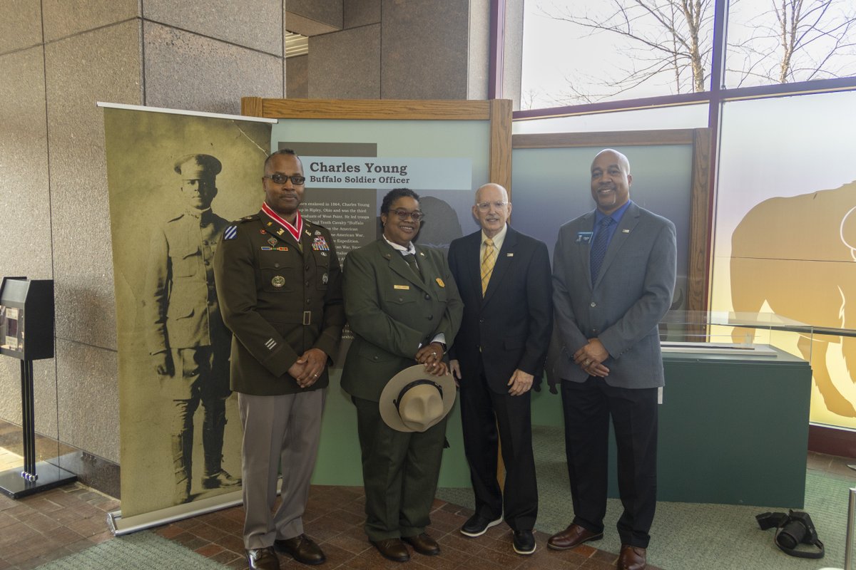 Yesterday, on March 12, 2025, we joined local community and park partners to celebrate the 161st birthday of Brigadier General Charles Young.

To see more photos from the event, check out go.nps.gov/CHYO161bday

#Birthday

Photo: Speakers at 161st Birthday Event, NPS Photo