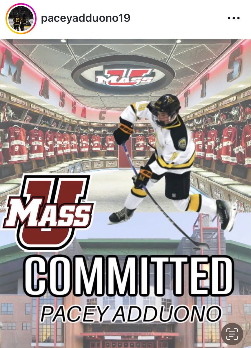 CollegePuckNXT's tweet image. ‼️🚨BREAKING🚨‼️

The UMass Minutemen receive a commitment from Pacey Adduono! 🚩🚩🚩

‘08 forward from Thunder Bay, Ontario has 128 points😳 in 56 GP this season for Oakmoor Academy (U16 AAA)

@HighCharacter_ @Evin_Sully @FightMA247