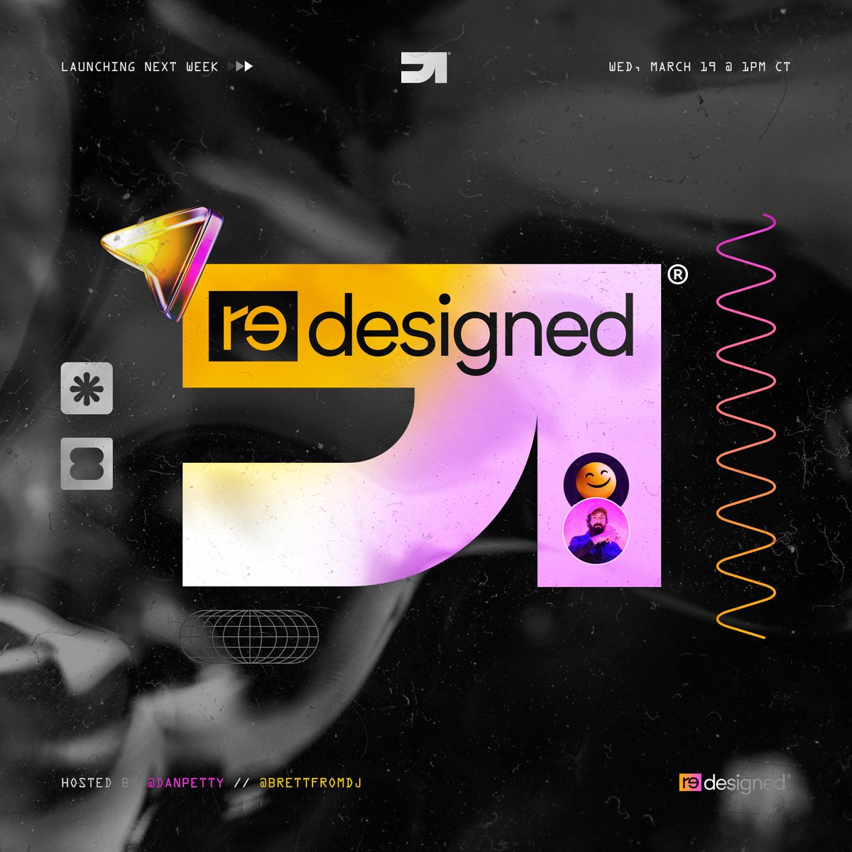 BrettFromDJ's tweet image. Introducing Redesigned™

A new weekly design show hosted live on X alongside @DannPetty. 

There&apos;s so much going on in design twitter, and we need to talk about it.

Your comments will drive the show, so bring your questions and hot takes and we&apos;ll see you next week.
