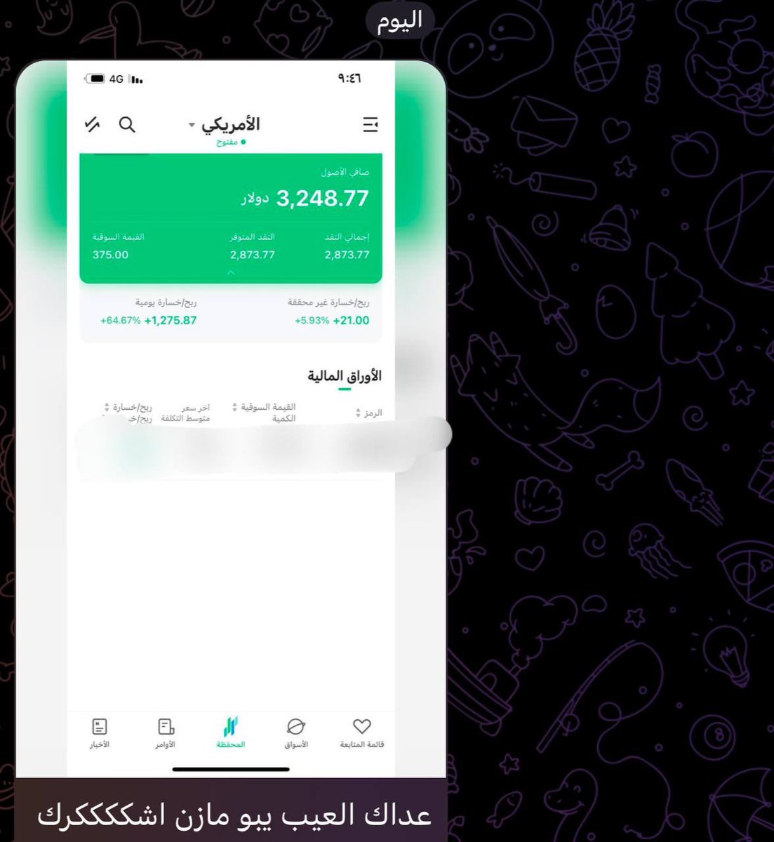 هذا من فضل ربي وتوفيقه 😎🤍
اللهم ارزقني وارزق مني ☺️

 #spx #spy #Tesla #AAPL #السوق_الامريكي #سباكس