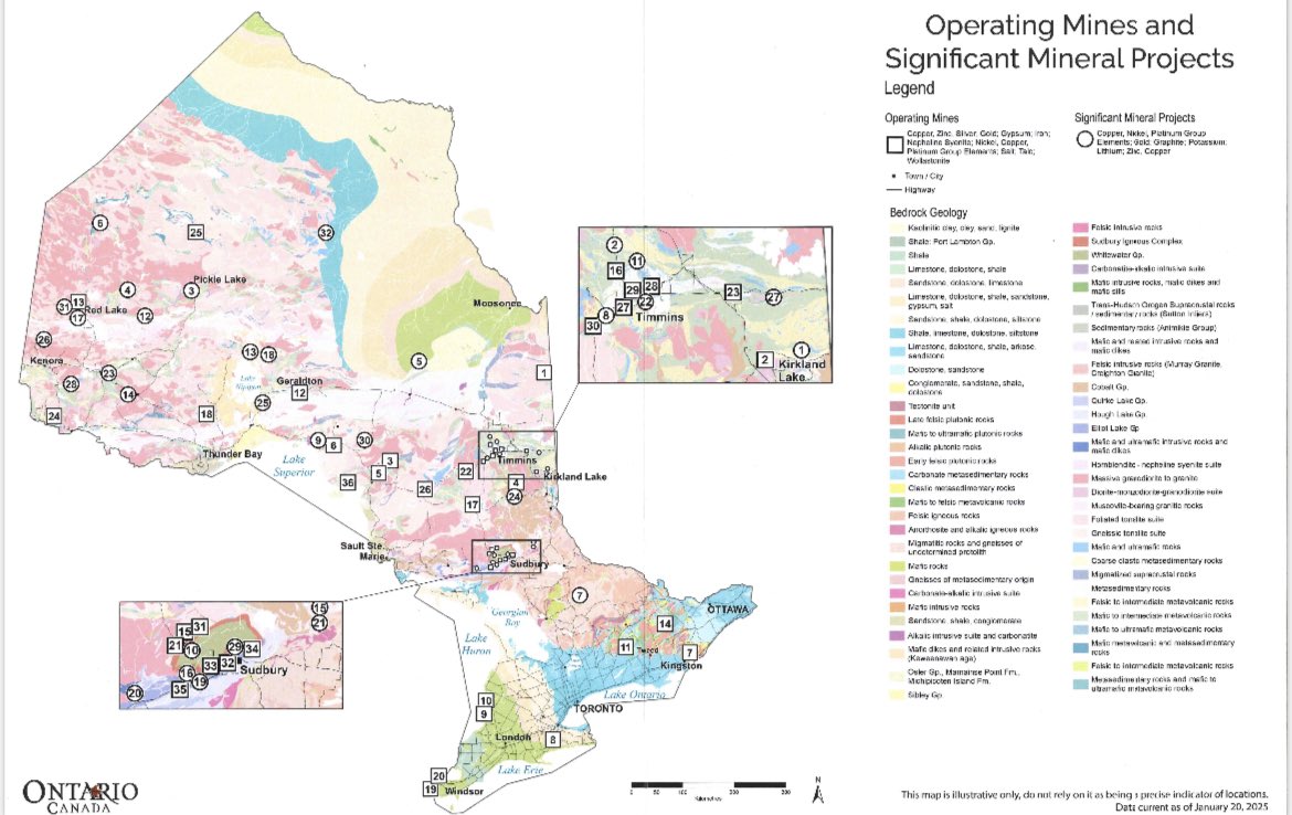 Ontario has enormous potential to supply like-minded partners around the world with the critical minerals they need to fuel industries like aerospace and defence, automotive manufacturing, and everyday technologies that we rely on, such as smartphones and laptops.
 
We stand