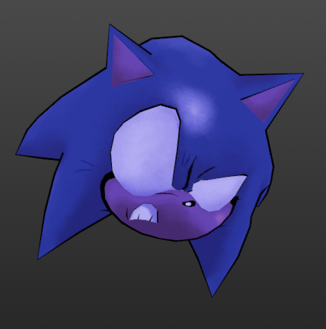 Unregistered Sonic 3D Model!  #executablemania