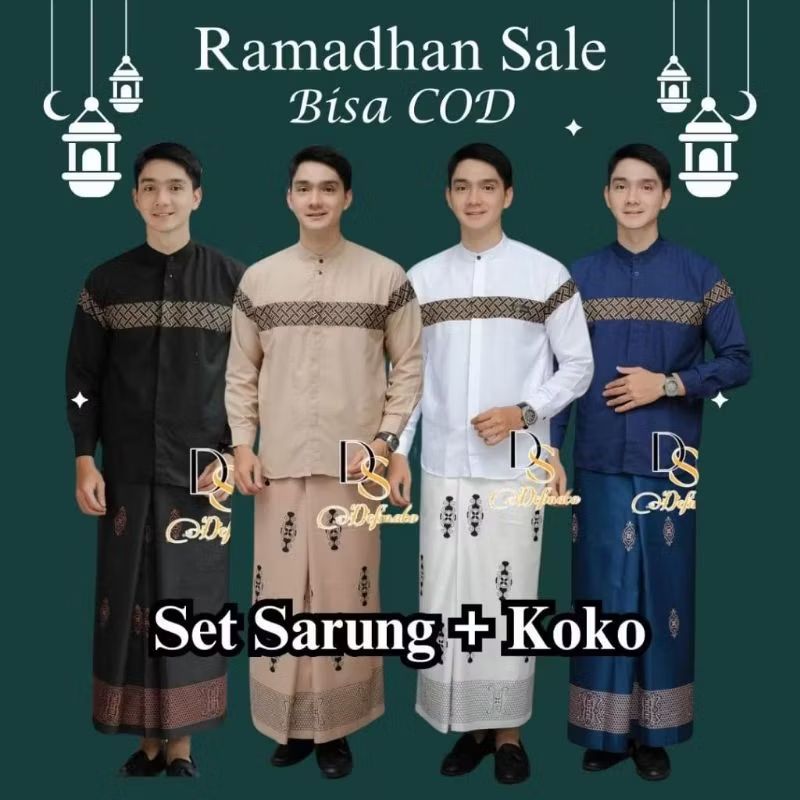 Cek Set Sarko Baju Koko Lengan Panjang Dan Sarung Batik Harga Termurah dengan harga Rp90.899. Dapatkan di Shopee sekarang
s.shopee.co.id/8KbMpeV0K2