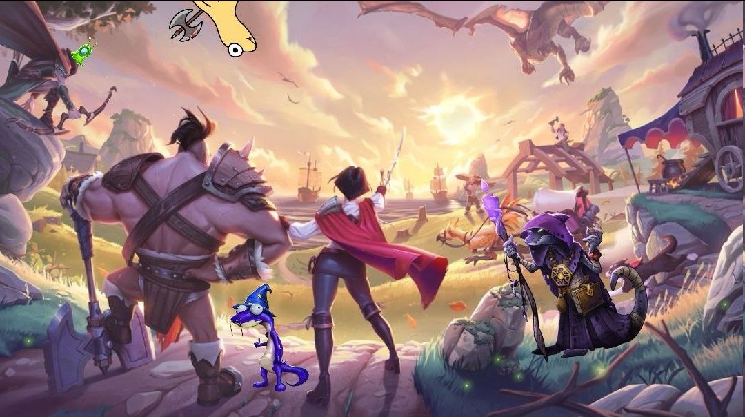 Lizard Labs (Ethlizards) 🦎 (@lizlabsio) on Twitter photo Lizards assemble!
<a href="/RavenQuestGame/">RavenQuest</a> launches in less than 24 hours, and we're about to drop a Guildxyz campaign where you can play, rep Lizard Labs, and earn $LIZ.
Lizard Labs is also forming an official RavenQuest guild.
We are looking for more Wizlizies and axe-wielding Lizards assemble!
<a href="/RavenQuestGame/">RavenQuest</a> launches in less than 24 hours, and we're about to drop a Guildxyz campaign where you can play, rep Lizard Labs, and earn $LIZ.
Lizard Labs is also forming an official RavenQuest guild.
We are looking for more Wizlizies and axe-wielding