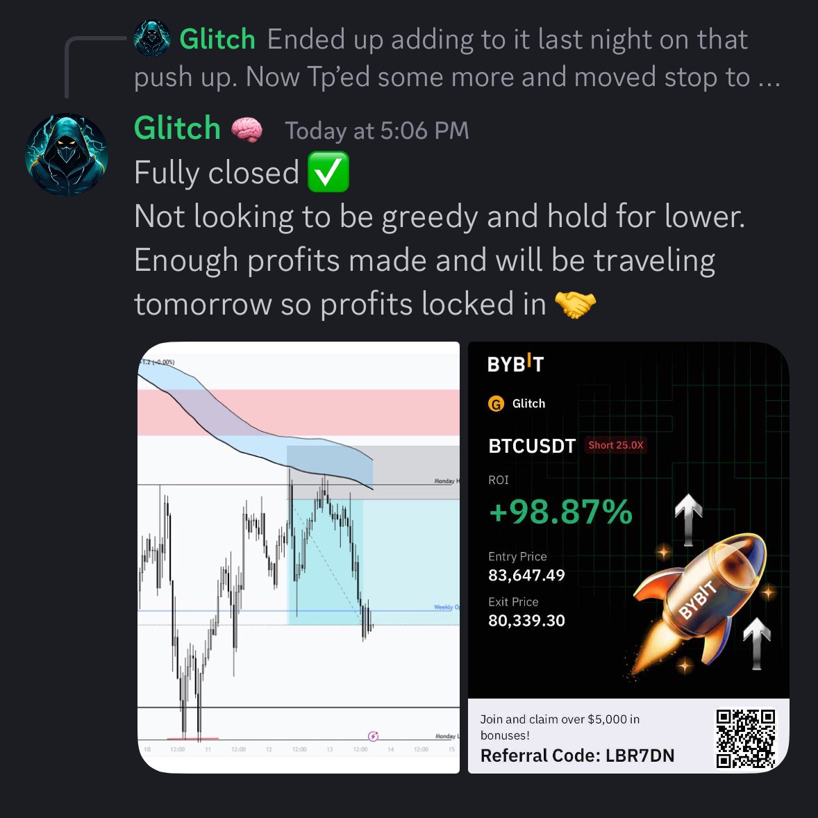 Glitch tweet media