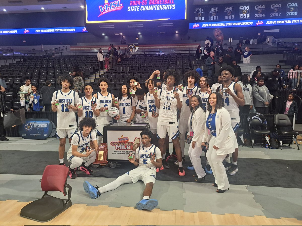 John Marshall wins their fourth straight VHSL Class 2 State Basketball Championship, setting a new title game record with 107 points scored in their victory over Graham. 

The Justices averaged 114.7 points per game this postseason.