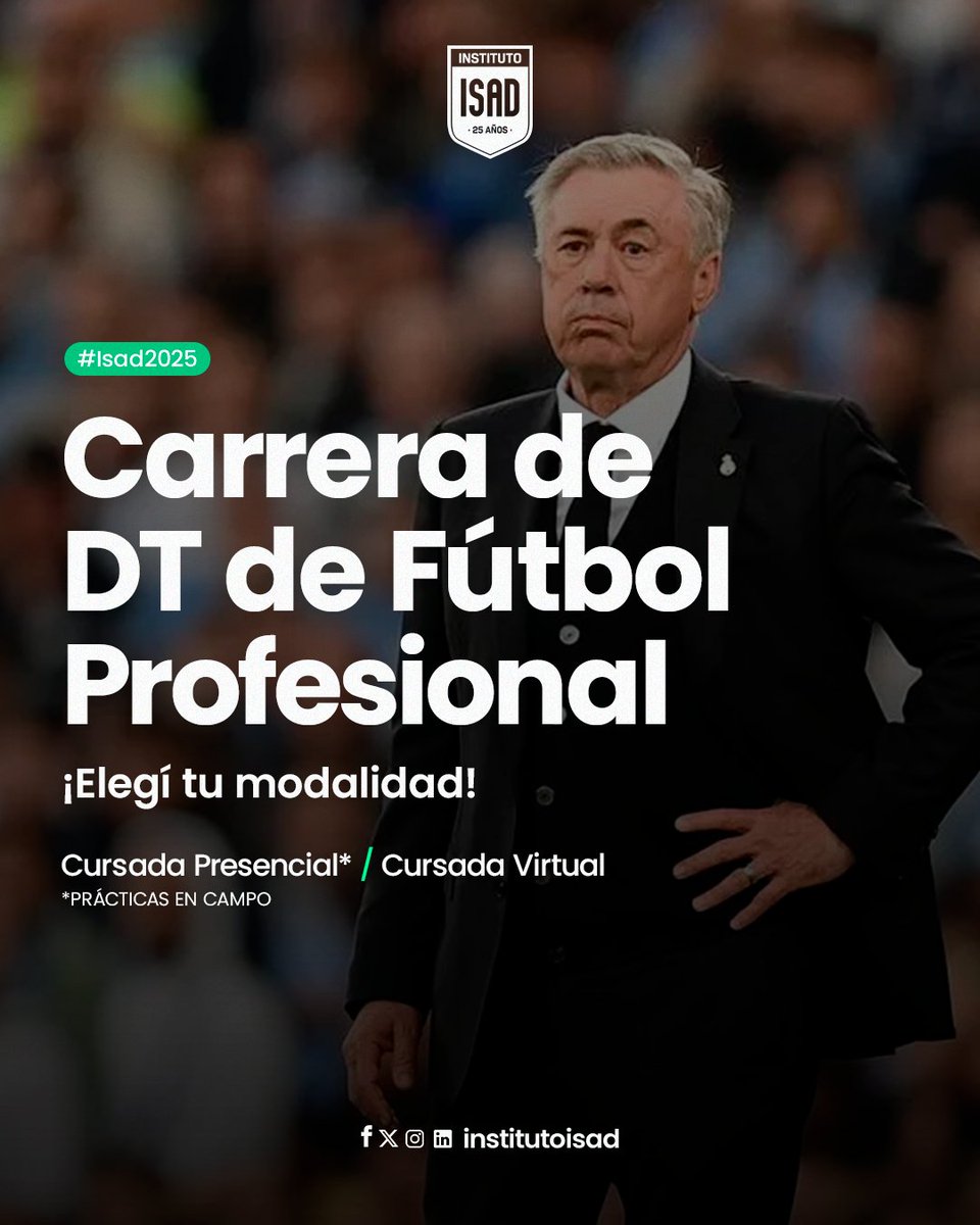 InstitutoISAD's tweet photo. ¡𝐍𝐎 𝐓𝐄 𝐐𝐔𝐄𝐃𝐄𝐒 𝐒𝐈𝐍 𝐓𝐔 𝐋𝐔𝐆𝐀𝐑! 🏃🏻

🔜 El próximo lunes comienzan las cursadas Semipresencial y Virtual de #IsadTécnicos y todavía estás a tiempo de inscribirte a la carrera 🔥

📲 Inscripciones en https://t.co/ObIGPQiVIx y a través de WhatsApp al 15-3800-5695 https://t.co/TC3Ww7vMDp