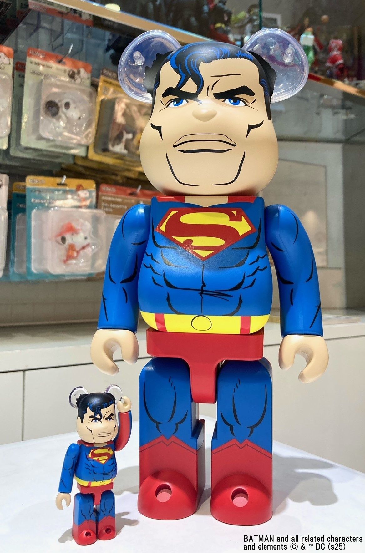 ベアブリック シリーズ21 バットマン&スーパーマン（ベア