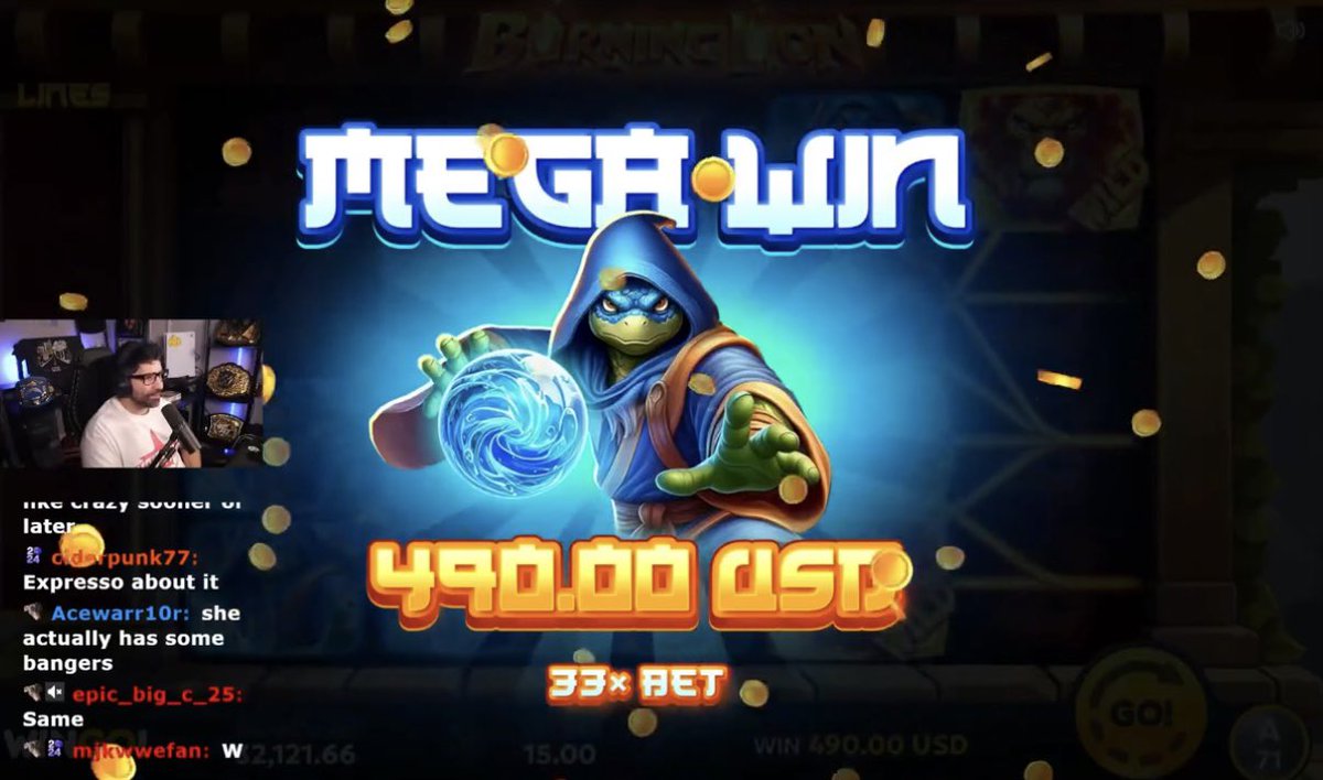 33x secured on Burning Lion 🔥 🦁

<a href="/MrSantiZap/">SantiZap</a>