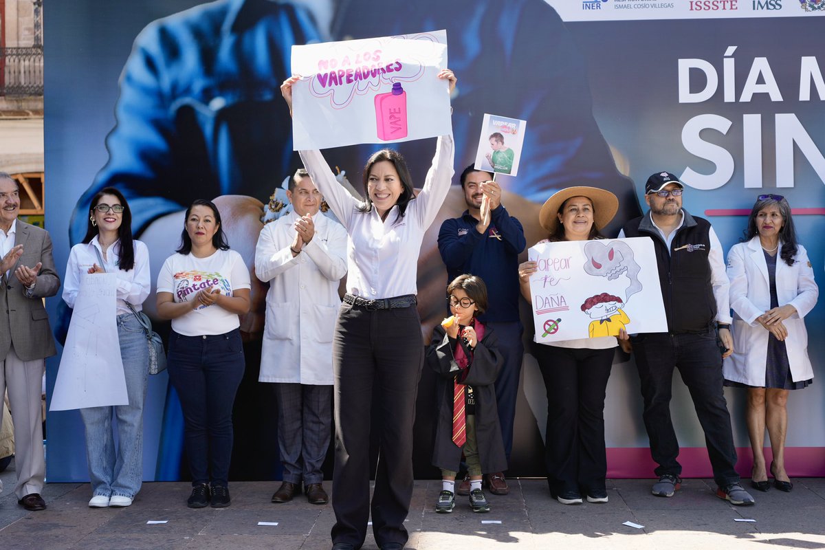 #NoALosVapeadores Día Michoacano sin Fumar 💨🚫