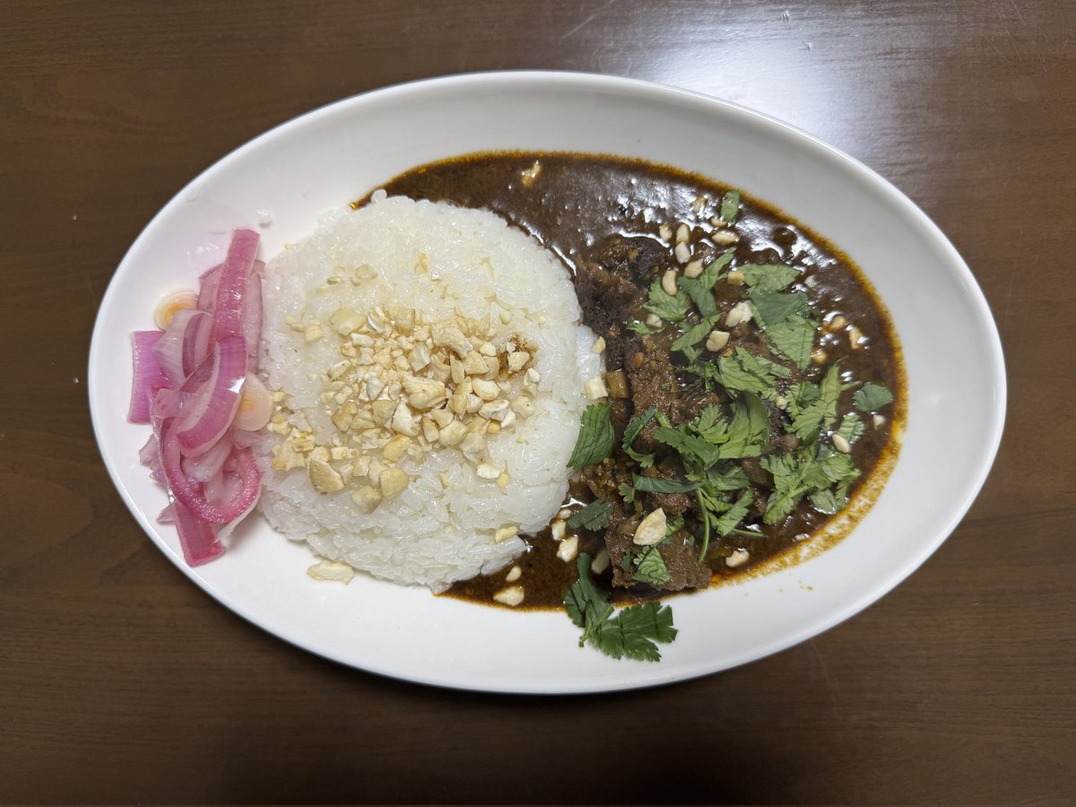 ポークビンダルー試作！
#カレー堂えぴす