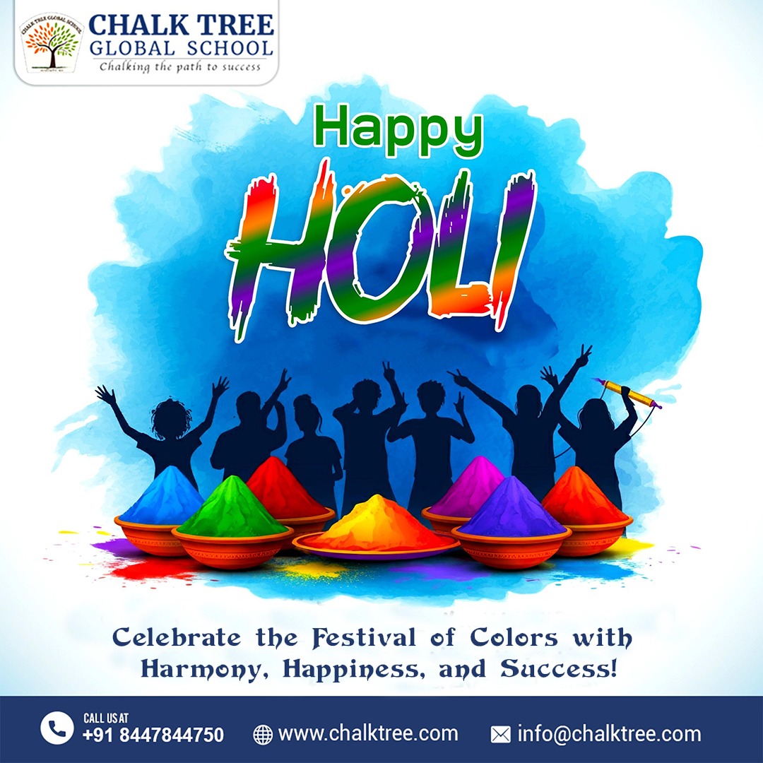 ChalkTreePre's tweet image. May this festival of colors bring balance, joy, and positivity to your life. Wishing you a Holi filled with happiness, success, and harmony!

#HappyHoli
#ColorfulLearning
#FestivalOfColors
#HoliHappiness