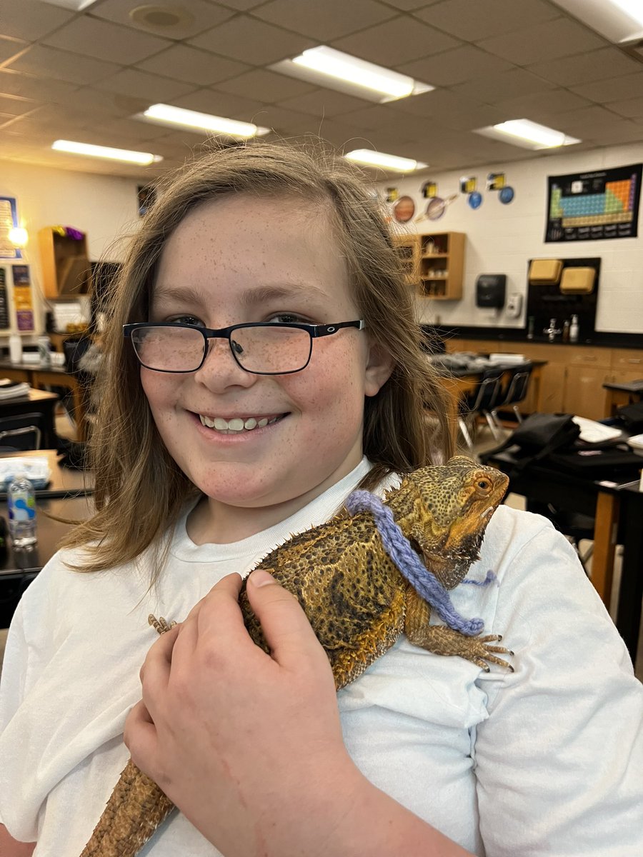 Rolan's 6th Grade Science (@lms6thscience) on Twitter photo 🧡📐 When math meets creativity! One of our amazing students took a math problem and turned it into a real-world project — crocheting a cozy scarf for our classroom bearded dragon Ginger! We love seeing learning come to life! <a href="/TheLarkspurMS/">The Larkspur Lions</a> 🧡📐 When math meets creativity! One of our amazing students took a math problem and turned it into a real-world project — crocheting a cozy scarf for our classroom bearded dragon Ginger! We love seeing learning come to life! <a href="/TheLarkspurMS/">The Larkspur Lions</a>