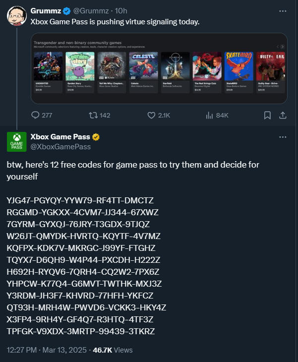 K__Med's tweet image. Hey @Grummz how does it feel to start being disliked by almost everyone?
You're such a vapid, fake bitch that even the stupid, smooth brains have figured it out now.
Good luck, you stupid bastard.