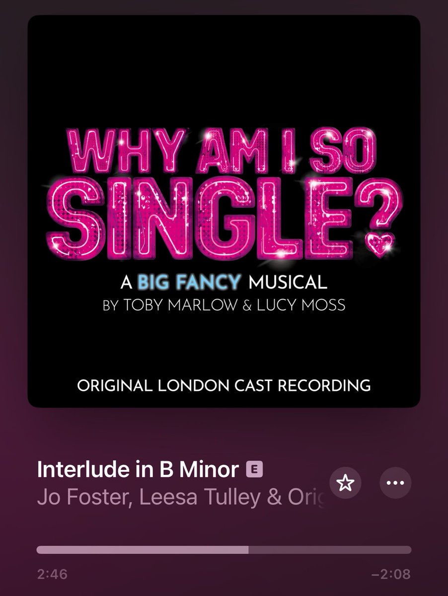 Ryan Carter (@_ryanjesse) on Twitter photo Unashamed to admit this is one of my favourite MT sequences of all time.
<a href="/sosinglemusical/">Why Am I So Single?</a> Unashamed to admit this is one of my favourite MT sequences of all time.
<a href="/sosinglemusical/">Why Am I So Single?</a>