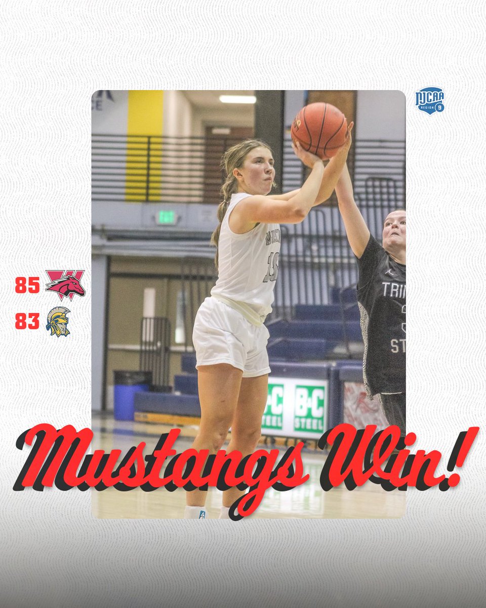 ‼️SURVIVE AND ADVANCE‼️

Mustangs beat Trinidad State to advance in the Region Tournament!

@austynfeller20 23 pts, 10 pts, 3 stl
<a href="/sierraeddie12/">Sierra</a> 20 pts, 3 reb
@kayleehess10 13 pts
Aliyah Bantolina 9 pts

📸: Kort Wilkinson