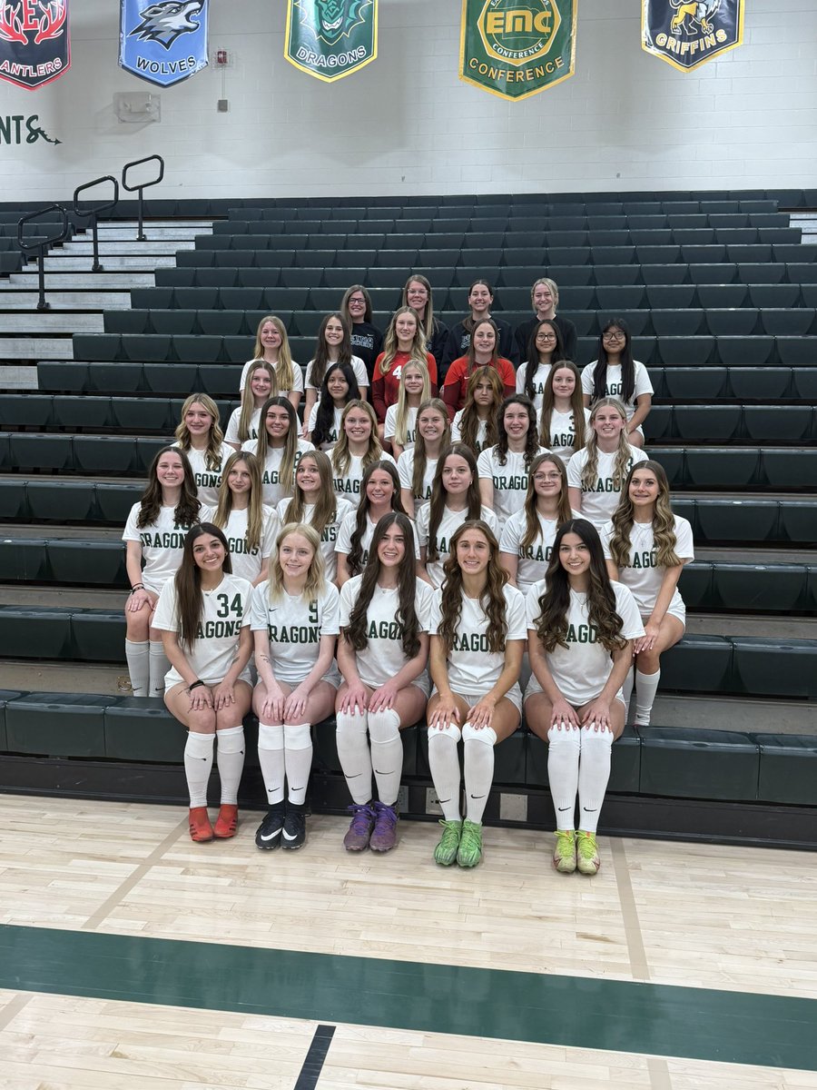 GretnaDragonAD's tweet photo. Introducing your 2025 Girls Soccer Team! https://t.co/QjWe6Kg03n