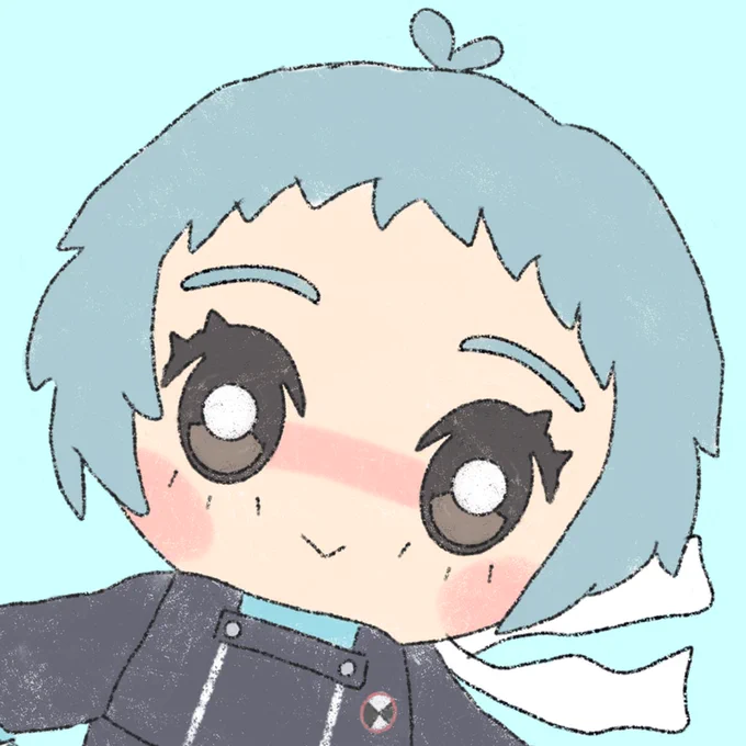 NEW PFP!!! this is the fuuka drew for me for our first ever art collab last year GO SHOW THEM SOME LOVE !!!! THEY ARE COOL !!!!!!!!