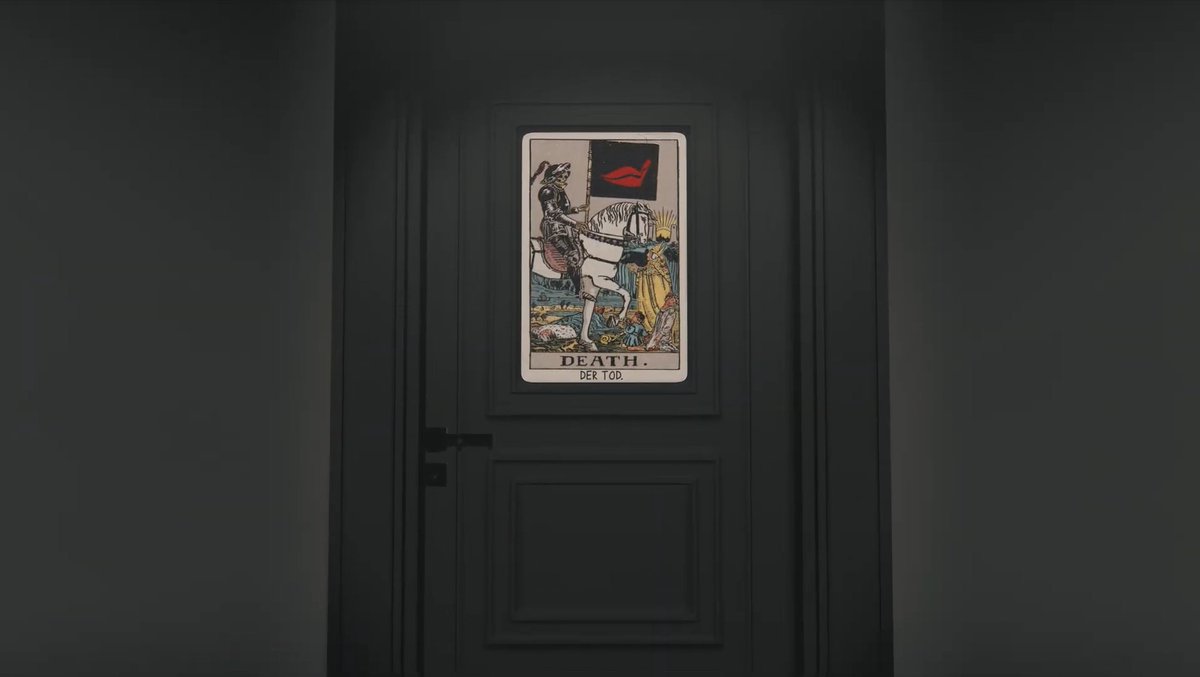 Paar screenshots aus einem Kurzfilm, den ich auf die Schnelle in Blender erstellt habe 😅 
#blender #tarot