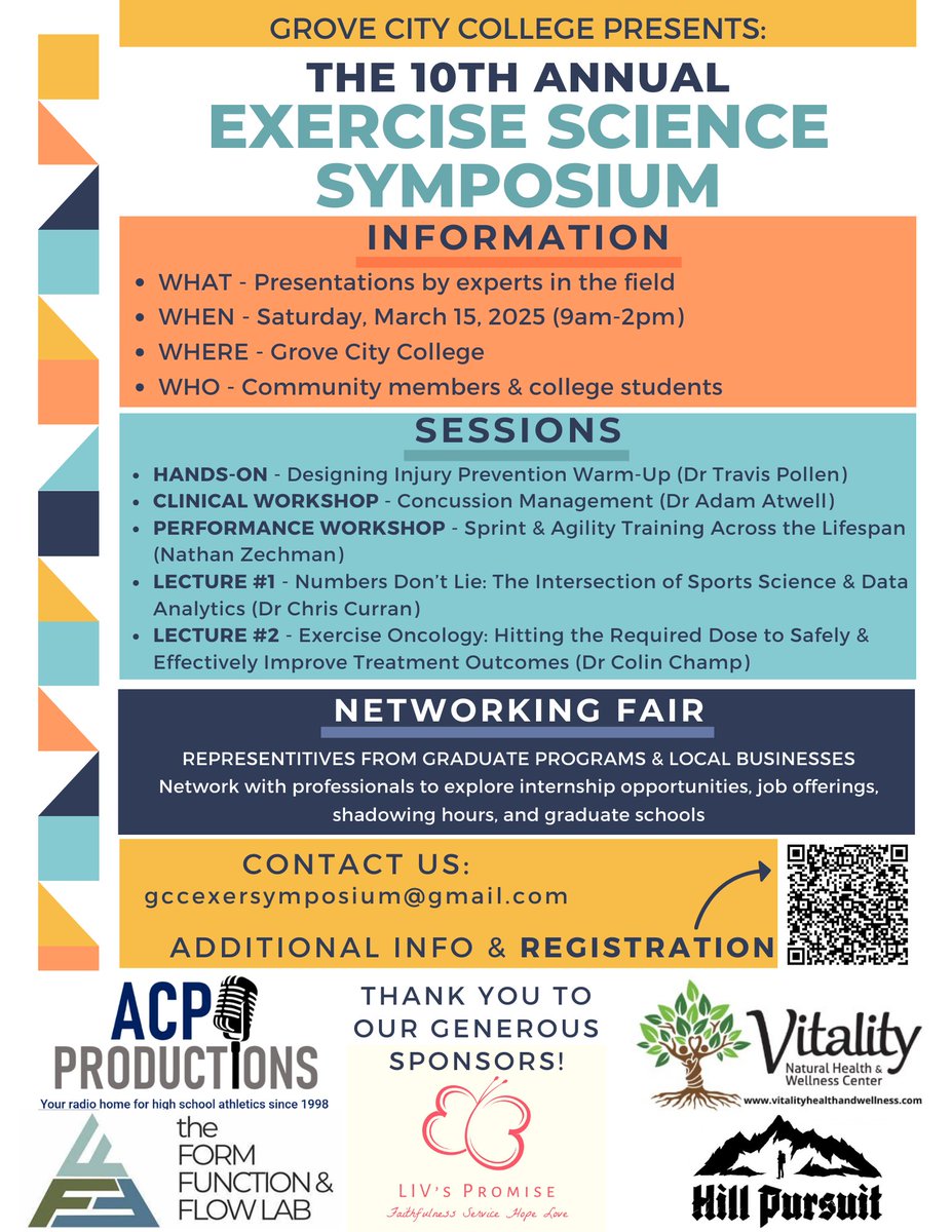 Philip Prins, PhD (@philipprins11) on Twitter photo 10th Annual <a href="/GroveCtyCollege/">Grove City College</a> Exercise Science Symposium happening this Saturday March 15th <a href="/GCCExSci/">GCC Exercise Science</a> 10th Annual <a href="/GroveCtyCollege/">Grove City College</a> Exercise Science Symposium happening this Saturday March 15th <a href="/GCCExSci/">GCC Exercise Science</a>