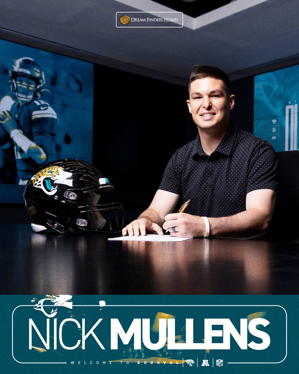 Welcome to the QB Room, <a href="/NickMullens/">Nick Mullens</a>!

<a href="/Dream_Finders/">Dream Finders Homes</a> | #DUUUVAL