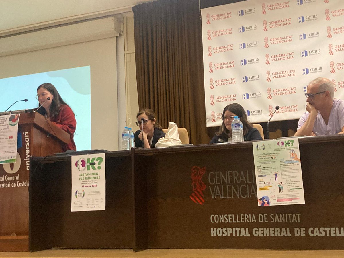 Sociedad Valenciana de Nefrología (@svnefro) on Twitter photo Hoy, #DíaMundialdelRiñón #WorldKidneyDay 2025 los hospitales de la Comunidad Valenciana han participado con actividades especiales para concienciar sobre la salud renal.
🔬🩺 ¿Están bien tus riñones? Descúbrelo a tiempo, protege tu salud renal
#SaludRenal <a href="/SENefrologia/">S.E.N. Nefrología</a> Hoy, #DíaMundialdelRiñón #WorldKidneyDay 2025 los hospitales de la Comunidad Valenciana han participado con actividades especiales para concienciar sobre la salud renal.
🔬🩺 ¿Están bien tus riñones? Descúbrelo a tiempo, protege tu salud renal
#SaludRenal <a href="/SENefrologia/">S.E.N. Nefrología</a>