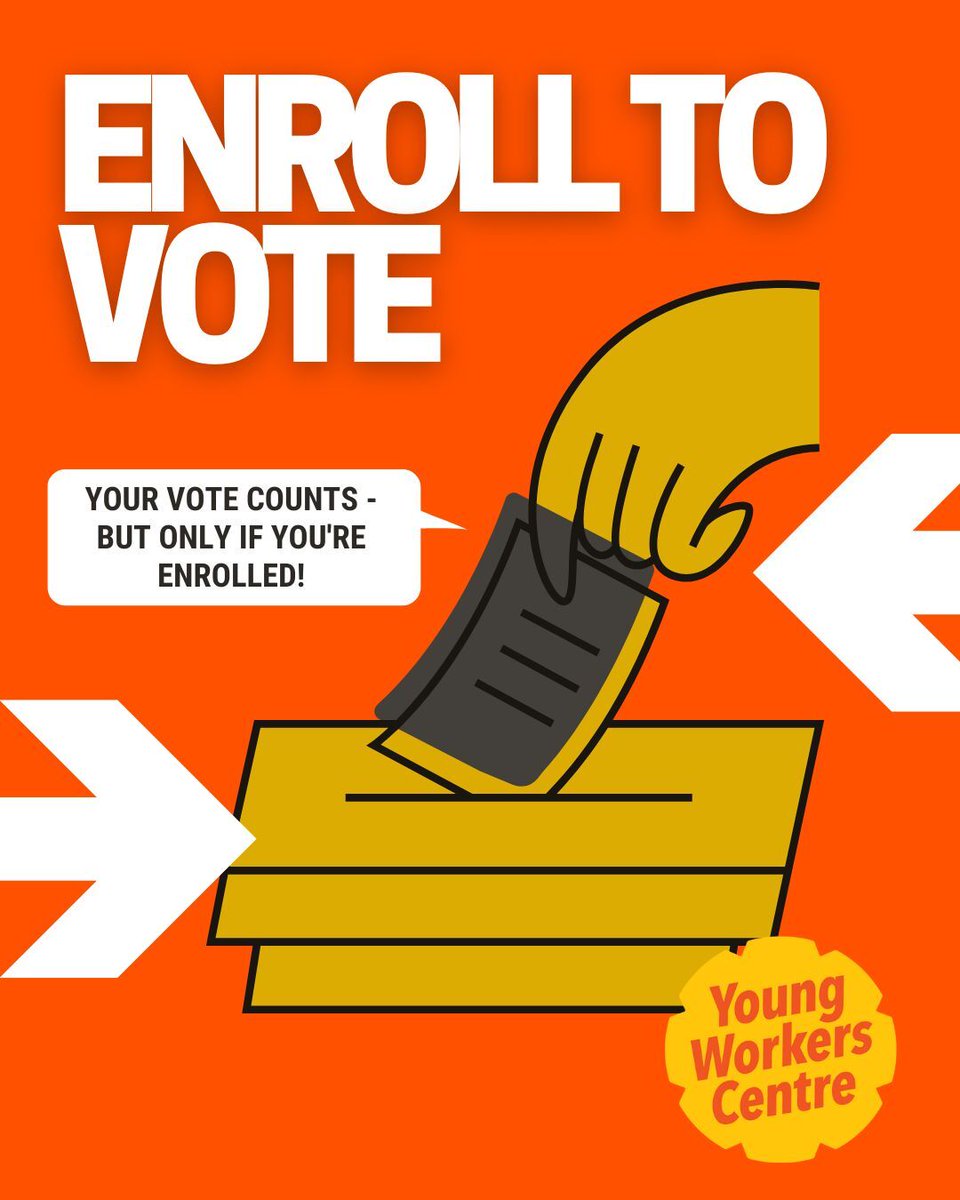 🚨NOW is the time to check your enrollment!!🚨this federal election, gen Z and millennials make up almost 50% of voters, so our vote matters!! whoever wins the next election will make critical decisions about our future. enroll/check your enrollment now! #YouthEnrol