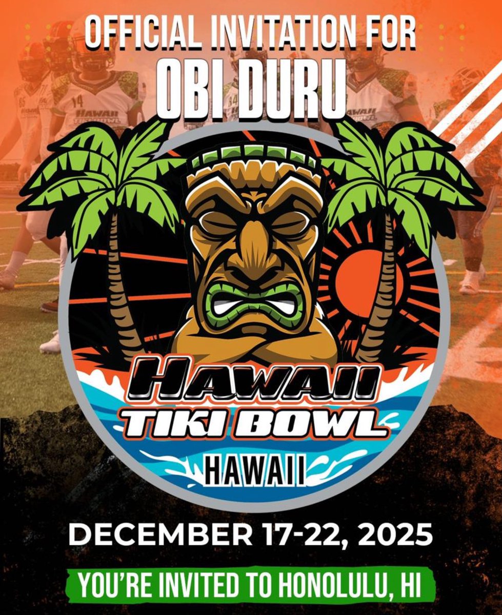 Not only has <a href="/MarquisJames21/">|shutdown📦| ✞</a> received a U.S. Army combine invite. He also just landed an official invitation from <a href="/HawaiiTikiBowl/">Hawaii Tiki Bowl</a> 🌴🔥 big season for him coming up! <a href="/FillippSAU/">Vince Fillipp</a>