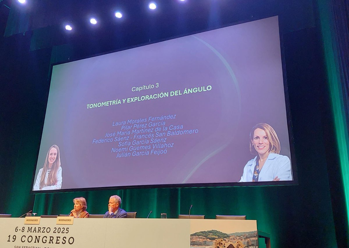 La pasada semana se celebró el Congreso de la Sociedad Española de Glaucoma,en el que <a href="/OftalmSanCarlos/">Oftalmología Clínico San Carlos</a> presentó ponencias, comunicaciones orales (9), póster (4) y casos clínicos (4), recibiendo además el primer premio a la mejor comunicación libre.