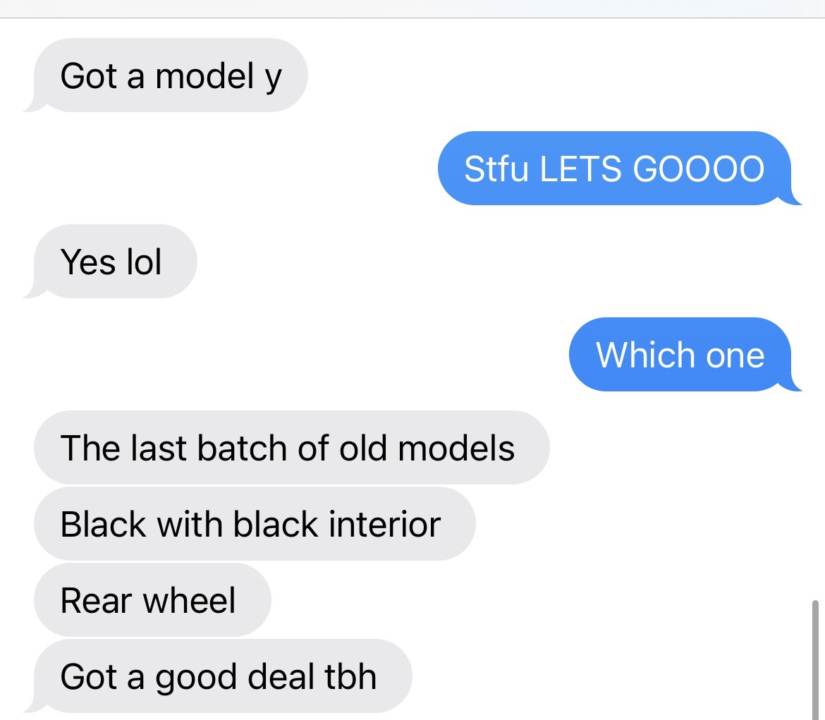 My buddy just purchased a $TSLA Model Y. 

It will be much safer for their newborn baby girl 🎀