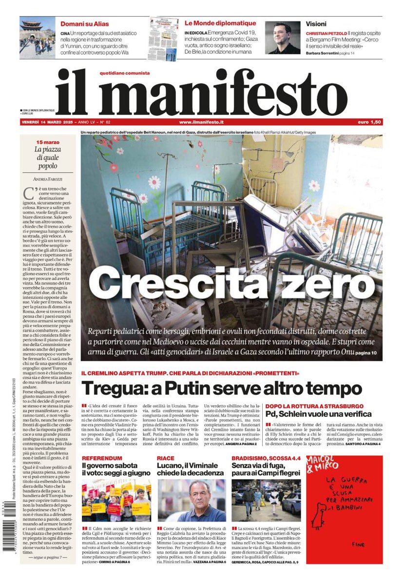 il manifesto tweet media