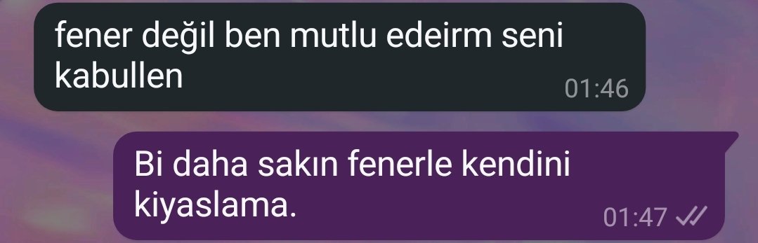 fener ince cizgimizdir.