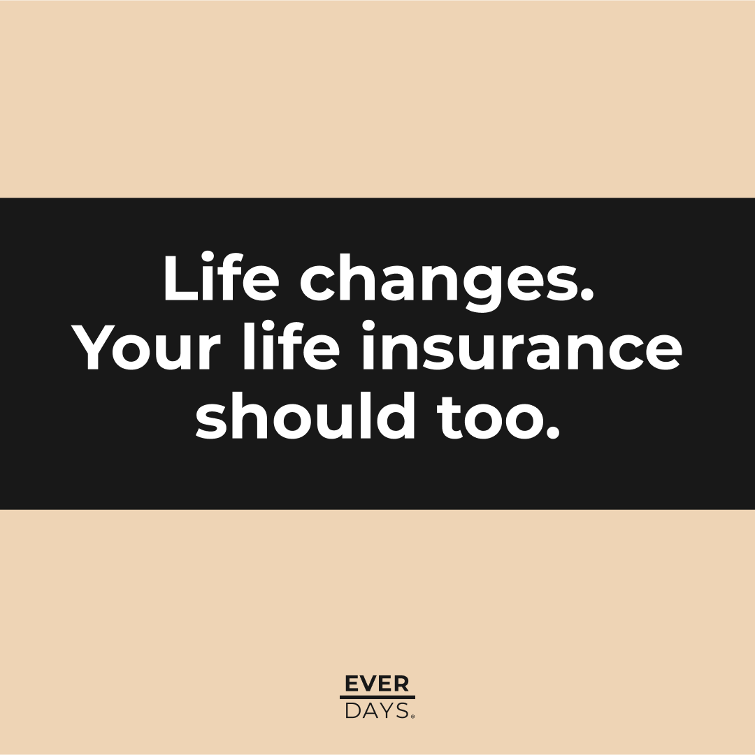 everdaysapp's tweet image. Major milestones like getting married, buying a home, or welcoming a child bring new responsibilities. Make sure your life insurance keeps up w/your journey.

Need to update or get a new policy? Get a FREE QUOTE hubs.li/Q038RRPR0 #LifeInsurance #Everdays #TermLifeInsurance