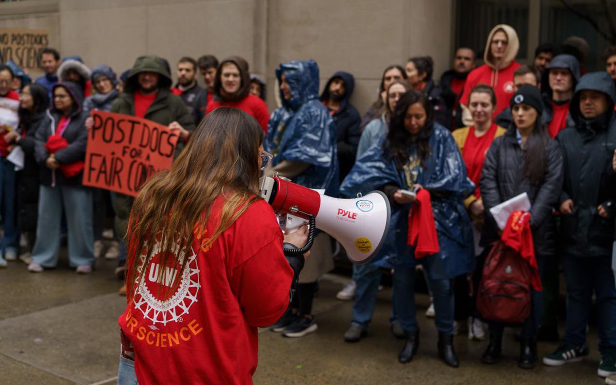 Weill Cornell Medicine Postdocs United-UAW (@wcmpostdocunion) on Twitter photo “We have uprooted our lives, left our families, and made significant personal sacrifices to pursue science at <a href="/WeillCornell/">Weill Cornell Medicine</a>… With attacks on immigrants increasing, the last thing we need is an additional layer of precarity placed on our shoulders.” -Cecilia Lira “We have uprooted our lives, left our families, and made significant personal sacrifices to pursue science at <a href="/WeillCornell/">Weill Cornell Medicine</a>… With attacks on immigrants increasing, the last thing we need is an additional layer of precarity placed on our shoulders.” -Cecilia Lira