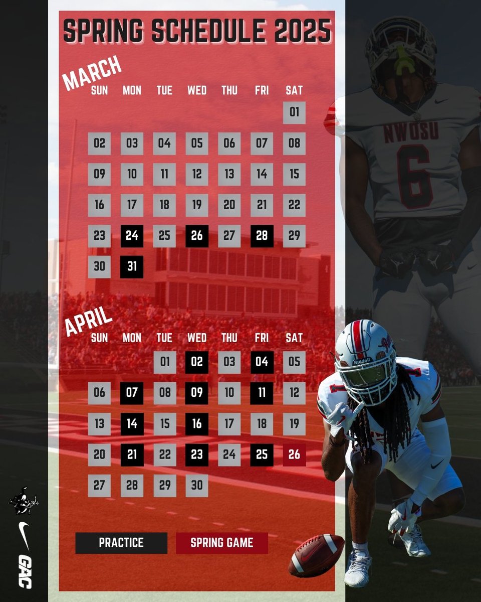 Spring ball is almost here!
#RRR