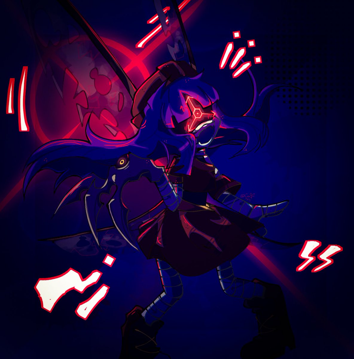 I like the concept of a solver doll
#murderdrones #artwork