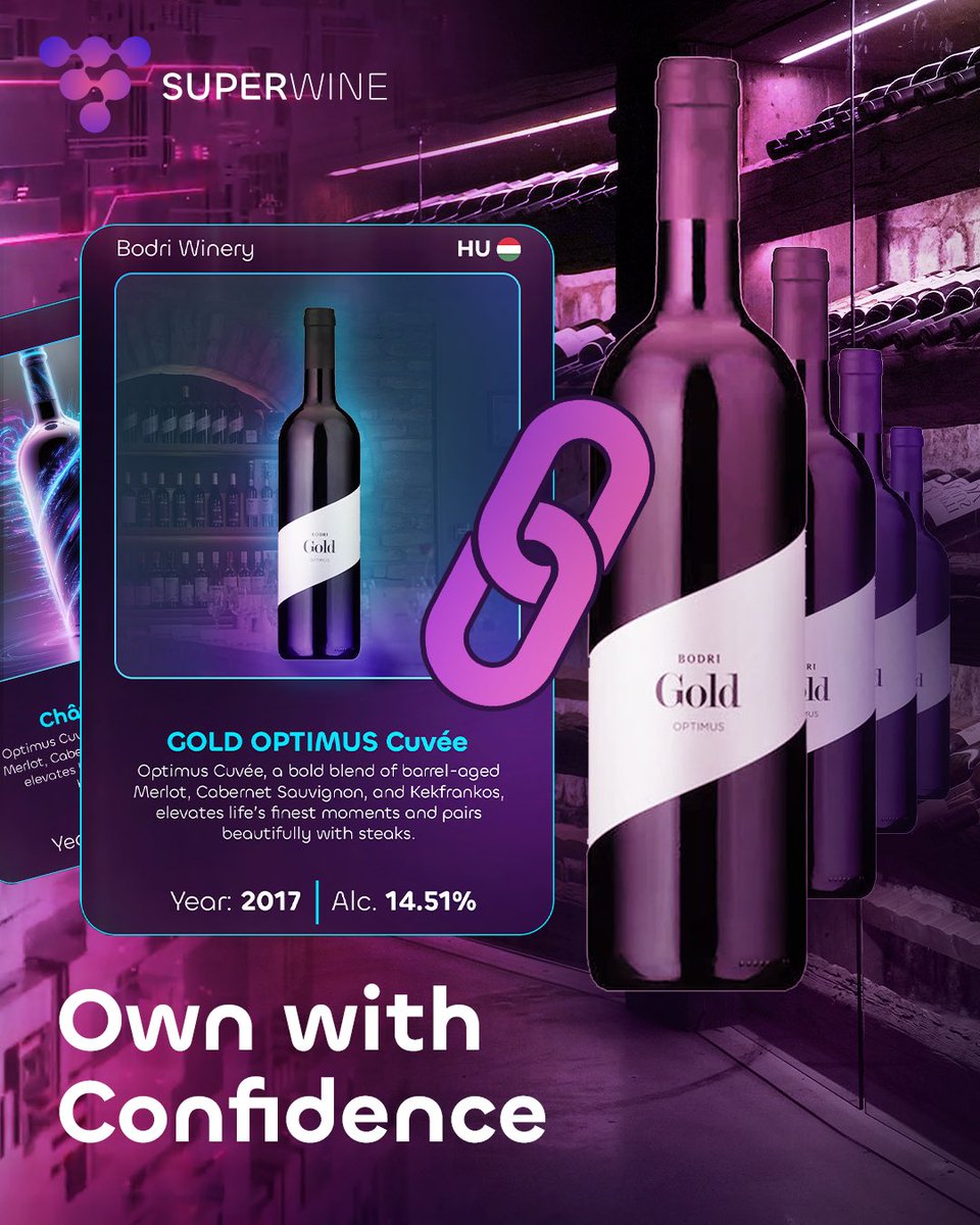 Owning SuperWine NFTs isn’t just an investment—it’s an experience.

Members get access to:
⚫️ Exclusive IRL wine tastings &amp; events
⚫️ Limited-edition wine drops &amp; collectibles
⚫️ Discounts &amp; perks with NFT holdings

A wine club like no other. Ready to join?