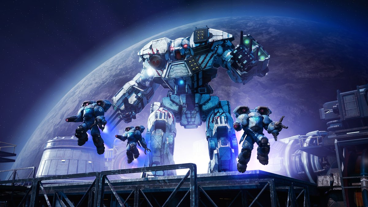 MechWarrior 5: Clans - Ghost Bear Flash Storm - 4K Desktop! Wishlist on Steam! store.steampowered.com/app/3463200/Me…