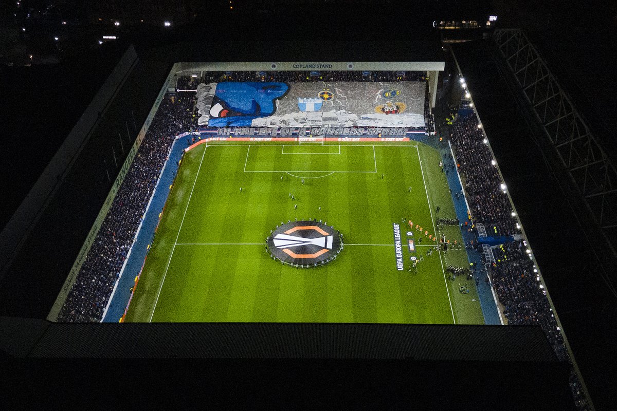 🤩 Ibrox on <a href="/EuropaLeague/">UEFA Europa League</a> Nights.

#UEL