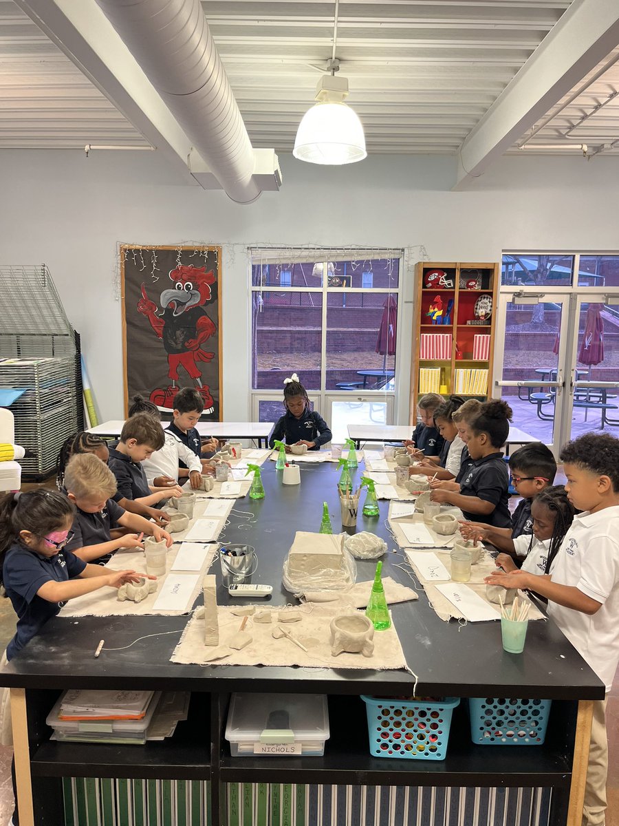 Sara Day (@wanorthart) on Twitter photo Clay day in K! We are changing the face of a pinch-pot… into a pinch pot planter with a face! Once complete, k will use these in Science to document how different “hair”plants emerge under different growing settings. <a href="/WoodwardAcademy/">Woodward Academy</a> <a href="/theartofed/">The Art of Education University</a> <a href="/NAEA/">NAEA</a> Clay day in K! We are changing the face of a pinch-pot… into a pinch pot planter with a face! Once complete, k will use these in Science to document how different “hair”plants emerge under different growing settings. <a href="/WoodwardAcademy/">Woodward Academy</a> <a href="/theartofed/">The Art of Education University</a> <a href="/NAEA/">NAEA</a>