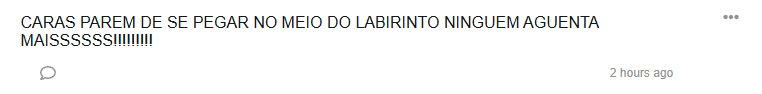 sudalfm's tweet photo. 🦦: Parece que o labirinto também serve pra se perder nos lábios de alguém. Romântico, não? Eu não estava sabendo desse point pra pombinhos, já vou anotar. De qualquer forma, recado passado! https://t.co/blOSoJUZAU