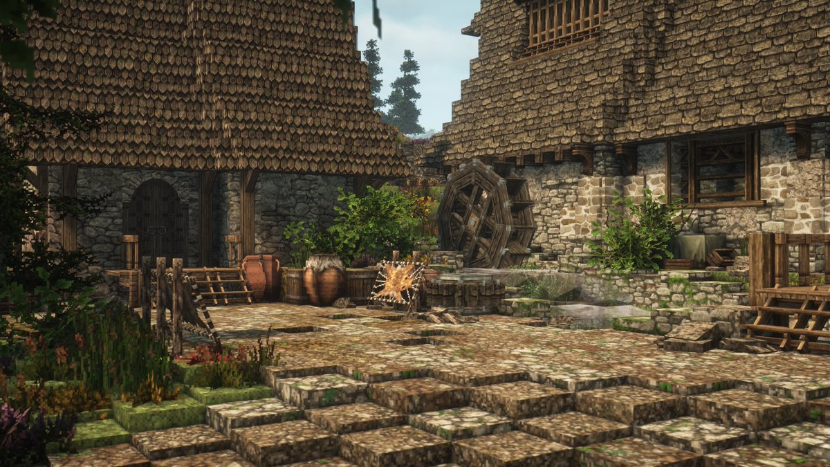 A nice and tucked away Tannery

#minecraft #medieval