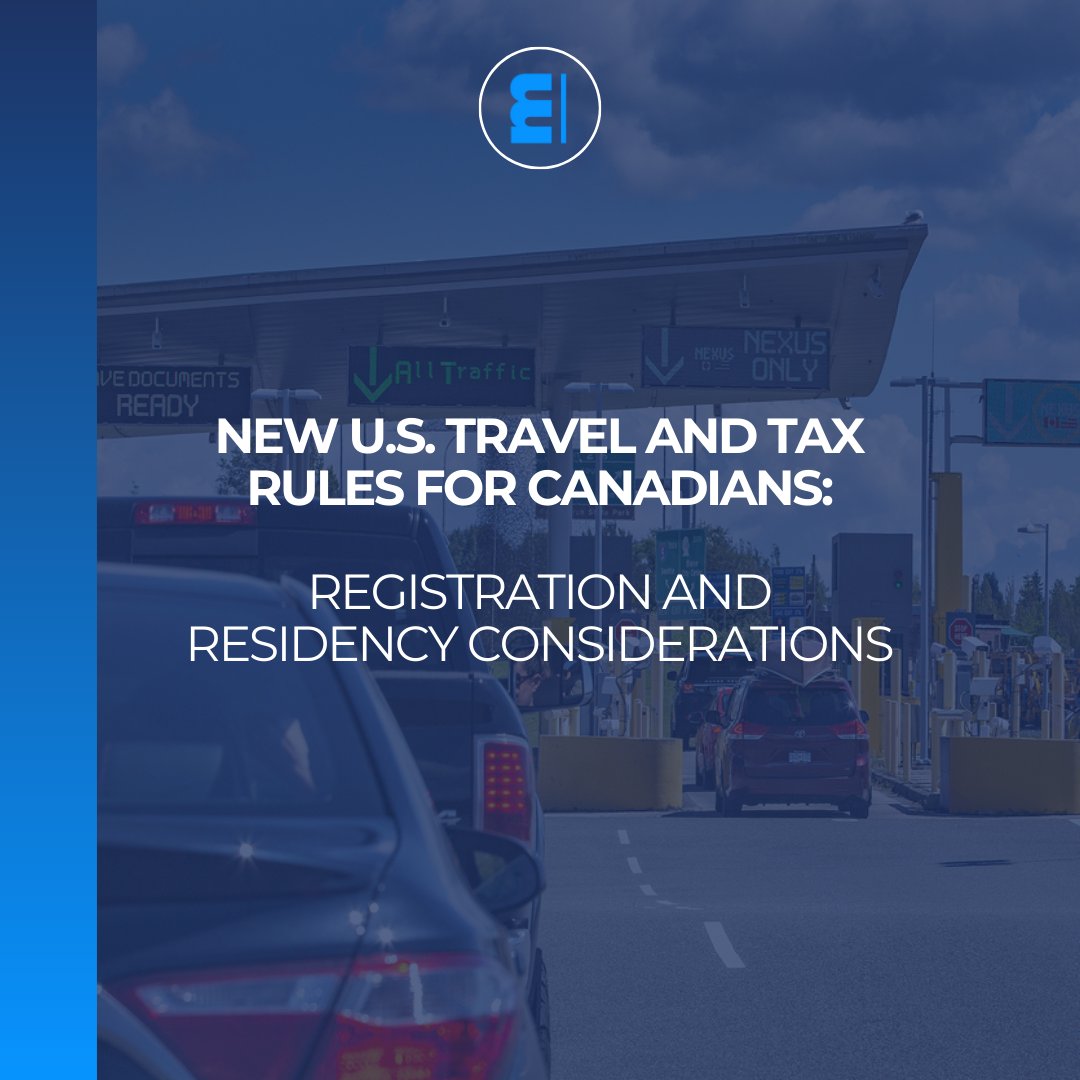 From immigration registration requirements to U.S. tax residency rules:

Canadians spending more than 30 days in the U.S. (such as snowbirds) must now register with Homeland Security to comply with immigration rules.

For tax guidance, contact our U.S. tax group professionals.