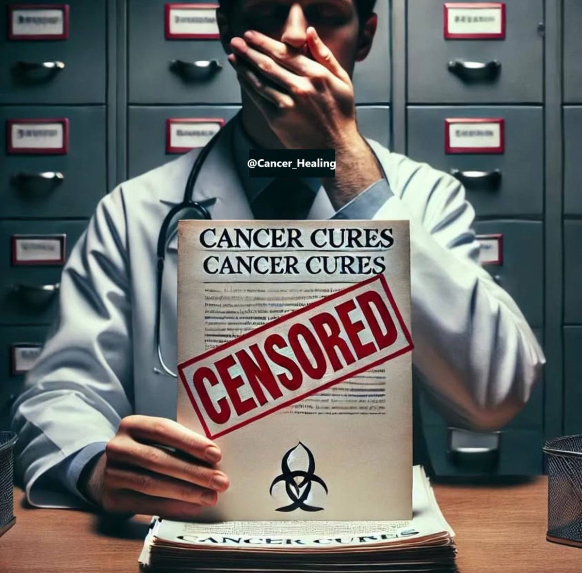 toobaffled's tweet photo. 1939 CANCER ACT — Illegal to cure CANCER!

Passed by Parliament in UK.
This was also being applied by the U.S.

Did you know that under the 1939 Cancer Act, it's actually a criminal offense for medical practitioners to even advise patients on potential cancer cures? 

This raises the question: wouldn't it be considered fraudulent for cancer charities to accept donations under the assumption that they are searching for a cure, when it's actually a criminal act for them to publicize such cures? 

It's still in effect today, and medical practitioners have been prosecuted for attempting to cure cancer. In the United States, some have even been jailed for doing so.

https://t.co/lWq65TjTjT