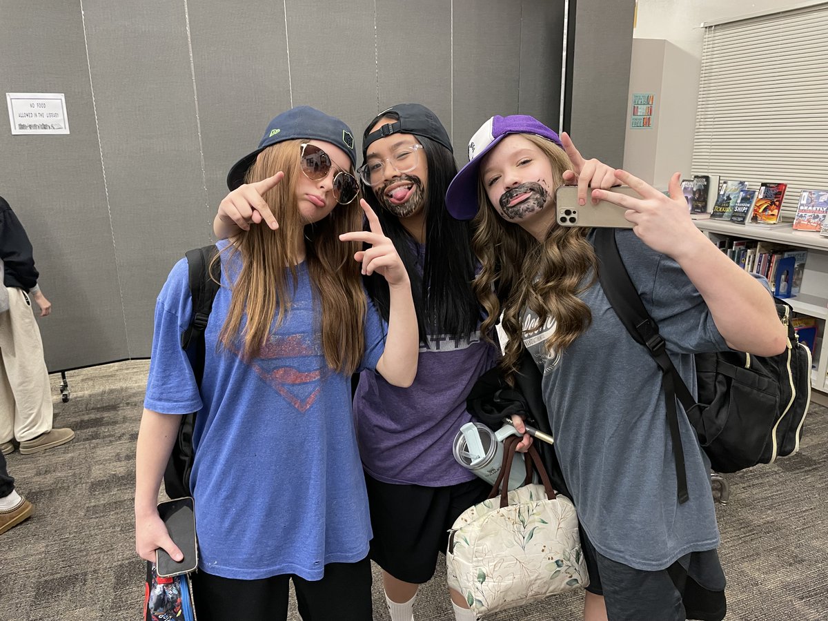 We LOVE seeing all of the outfits that our Wolves come up with during spirit days! Don’t forget tomorrow Is Tacky Tourist Day!