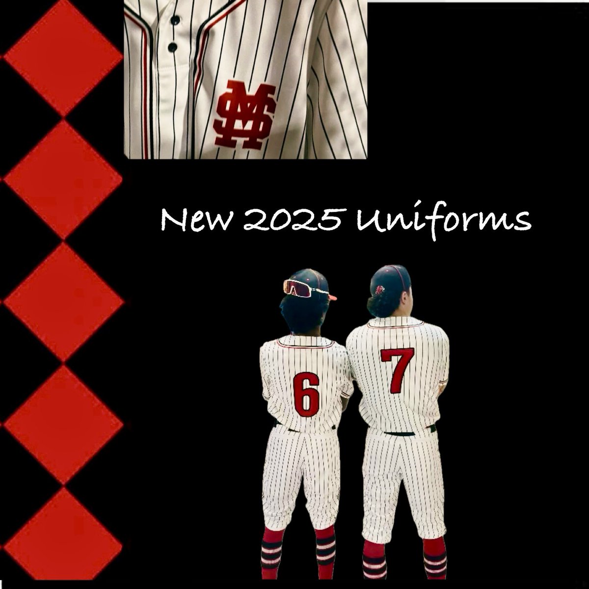 MaineSouthBases's tweet photo. Spring baseball just warmed up. Introducing the new 2025 Varsity unis #OnePlusOneEqualsThree Uniforms #Drip 🔥 #MSHSbaseball🦅 #HawksOnTop https://t.co/FlAkM3MIHb