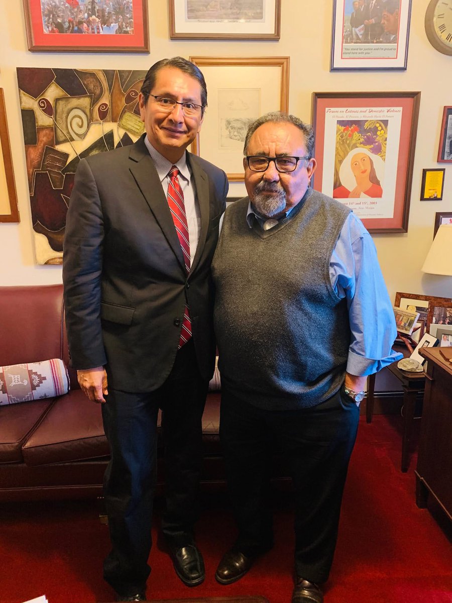 Jonathan Nez (@formerpreznez) on Twitter photo Phefelia and I are saddened to hear the news of the passing of <a href="/RepRaulGrijalva/">Raul M. Grijalva</a> .
The congressman and his staff were key partners in helping my administration secure the funding and resources needed to respond to the pandemic and for securing public land protections in the Phefelia and I are saddened to hear the news of the passing of <a href="/RepRaulGrijalva/">Raul M. Grijalva</a> .
The congressman and his staff were key partners in helping my administration secure the funding and resources needed to respond to the pandemic and for securing public land protections in the